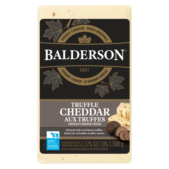 Balderson Truffle Cheddar Cheese, 500g