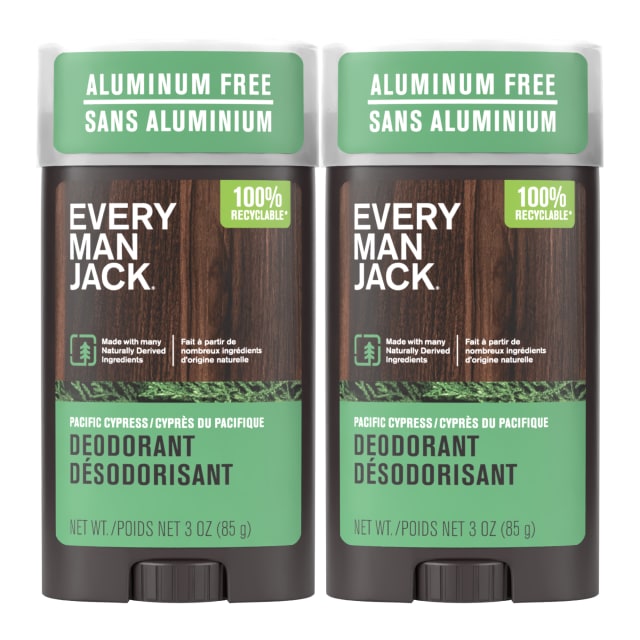 Every Man Jack Pacific Cypress Aluminum Free Deodorant - 3 oz