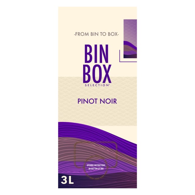 Bin Box Selection Pinot Noir Red Wine, Chile, 3L, 1.53% ABV