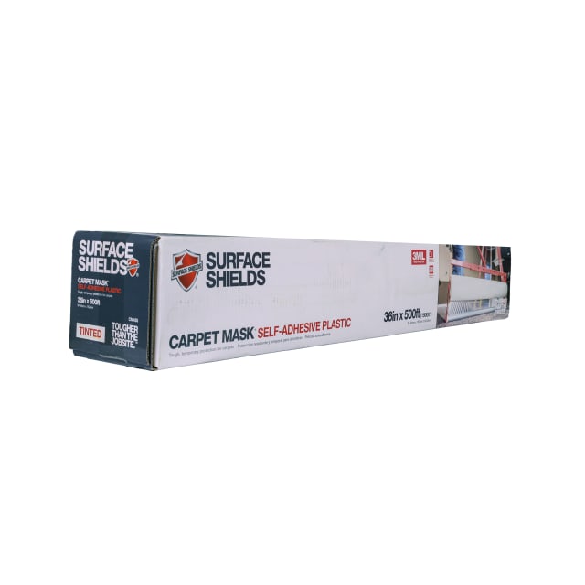 Carpet Mask® Protection Film, Tinted, 36"x500'