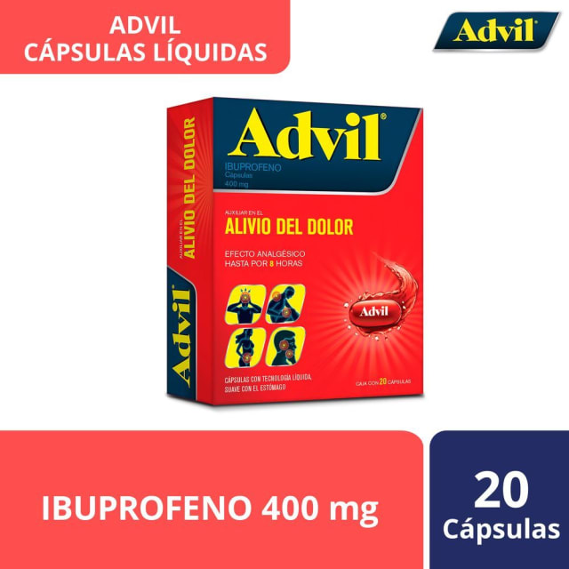 Advil Analgésico 400 mg  20 caps
