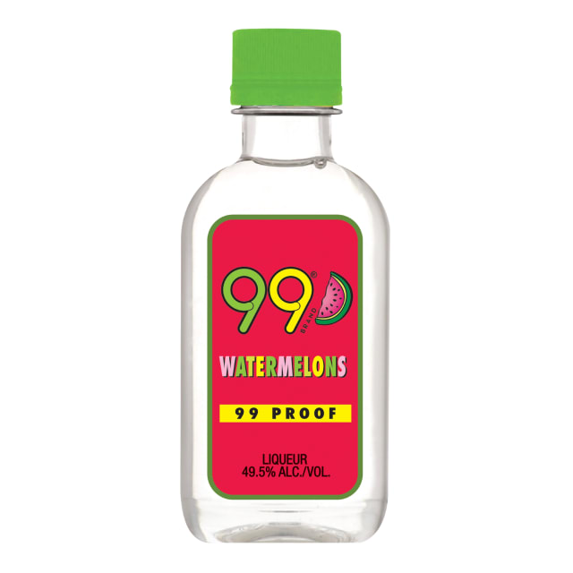 99 Schnapps Watermelons Plastic 48B 100ML