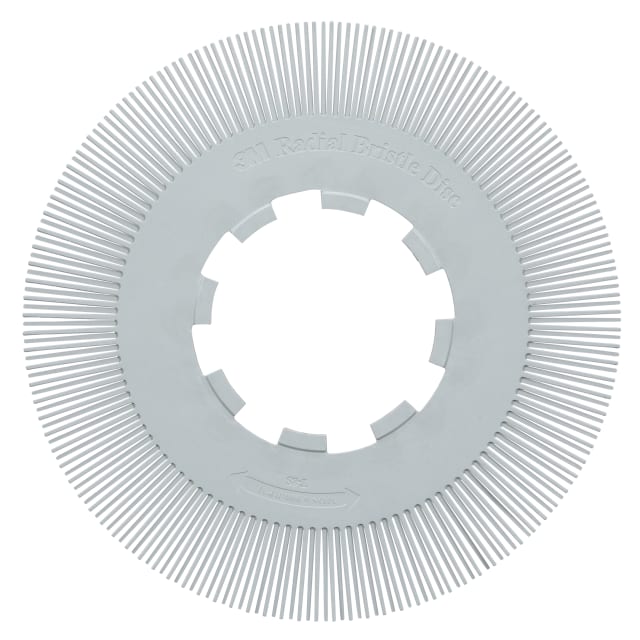 Scotch-Brite™ Precision Cepillo radial Bristle, PN-RB, 120+, 203,2 mm (8 in), tipo S, sin adaptador