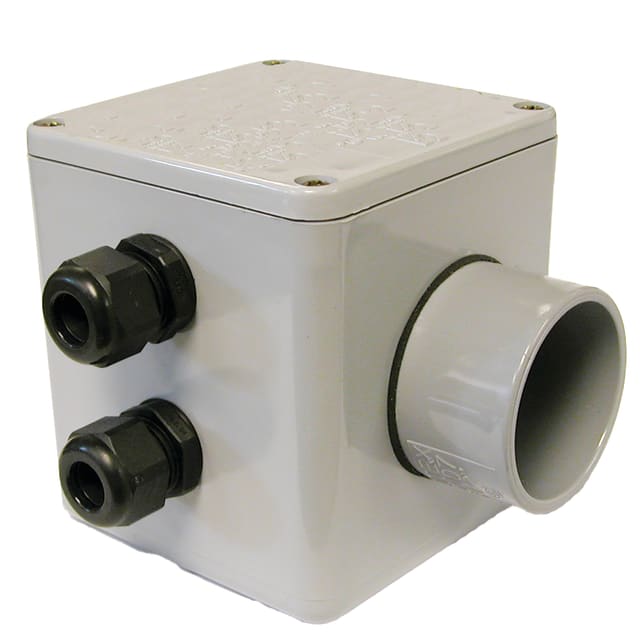Zoeller 10-1398 Junction Box, 3/4" Hub, 4 Cord Seals, 1 Plug
