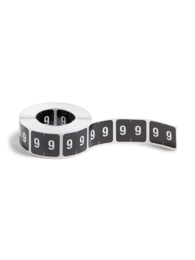 DCCRN Color-Coded Numeric Labels - Rolls