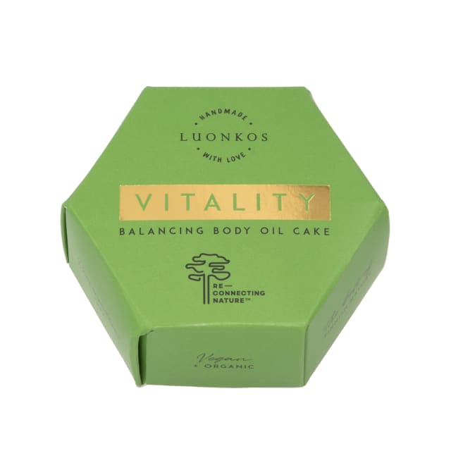 Luonkos Vitality balancing body oil cake