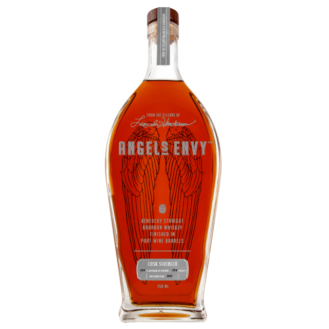 Angel's Envy Cask Strength Kentucky Straight Bourbon Whiskey Finished In Port Wine Barrels 61.2% 750mL