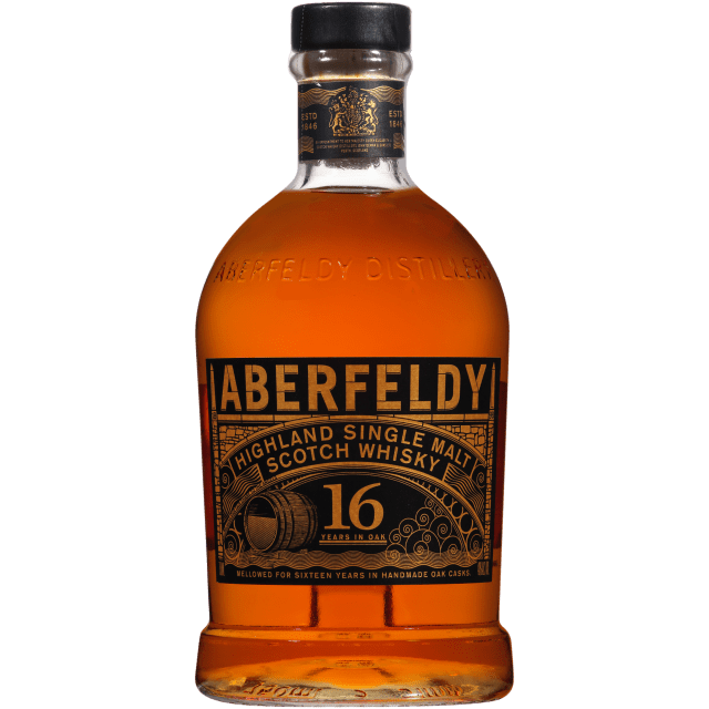 Aberfeldy 16 Year Old Highland Single Malt Scotch Whisky 40% 750mL