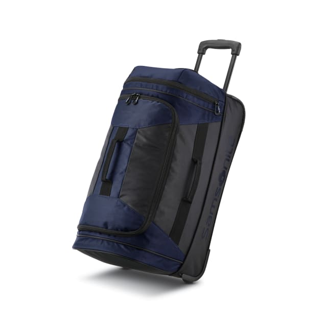 Andante 2 Wheeled Duffle 22 - Navy/Black