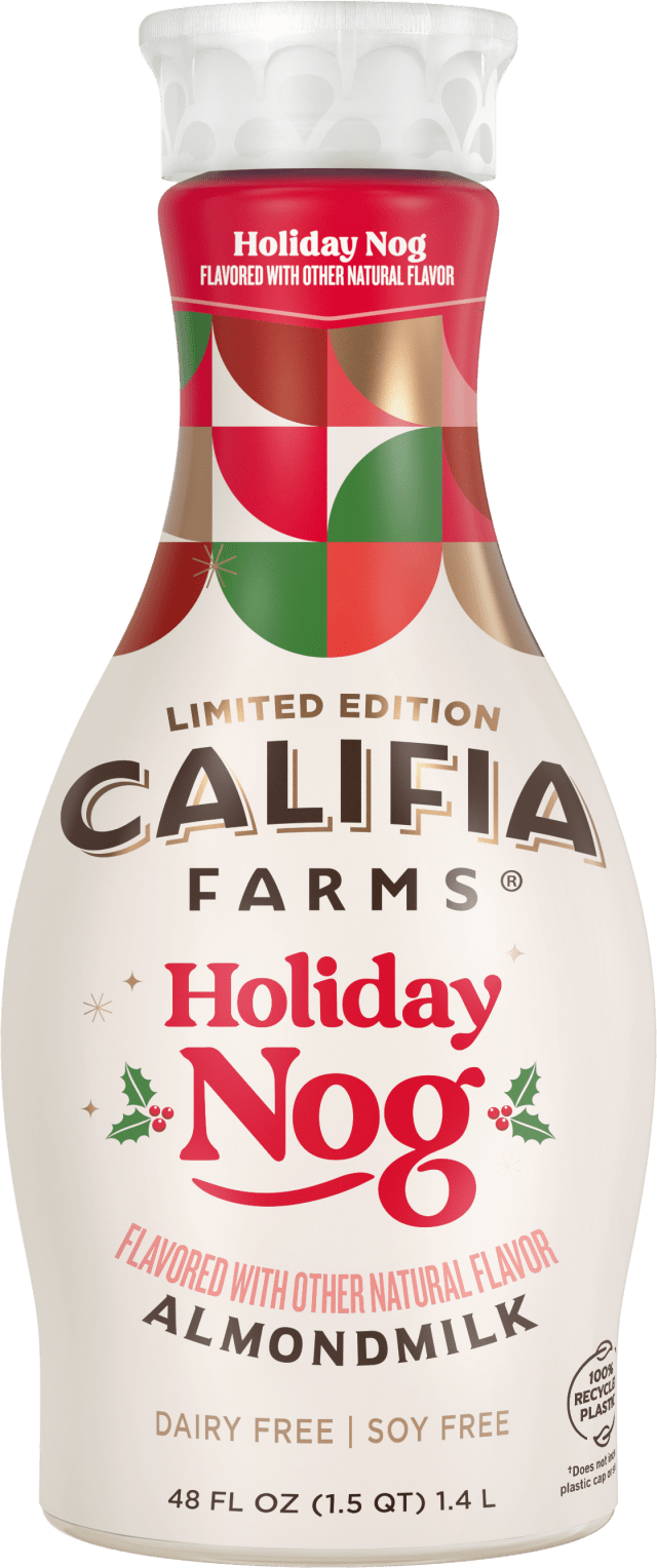 Holiday Nog Seasonal Almond Milk Egg Nog