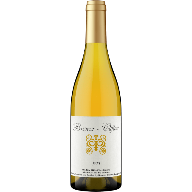 Brewer-Clifton 3D Chardonnay White Wine, 750ml