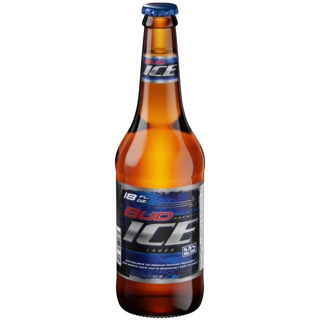Bud Ice® Beer, 18 fl. oz. Bottle