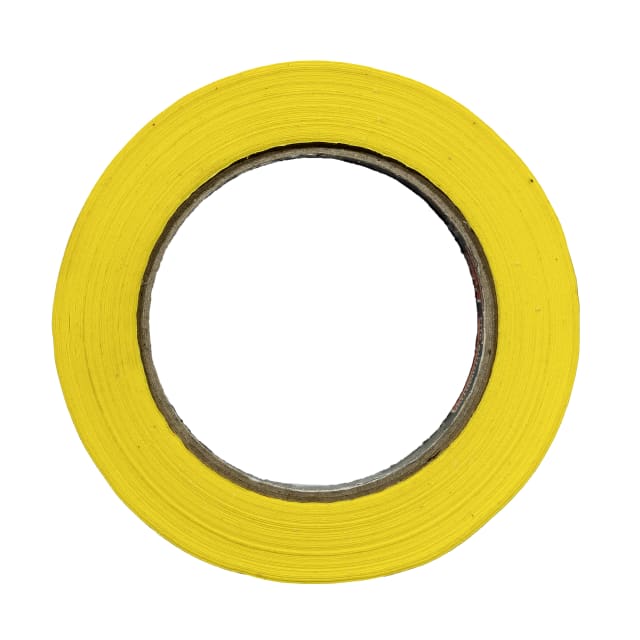 Fita de mascaramento amarela automotiva de alto desempenho 3M™, 16 mm x 40 m, 80 rolos/caixa
