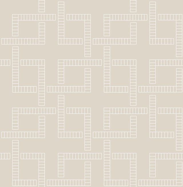 Theory Beige Geometric Wallpaper