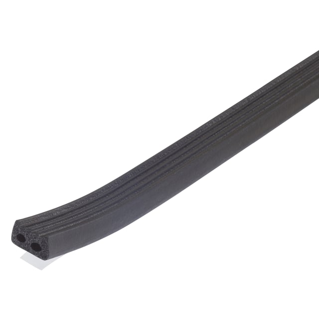 01033 - 10 ft. Black Large Rubber Auto & Marine Weatherseal for All Climates