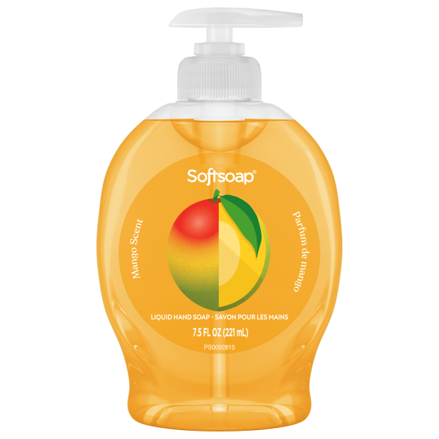 Softsoap Limited Edition Liquid Hand Soap, Mango Scent, 221 mL Pump Bottle