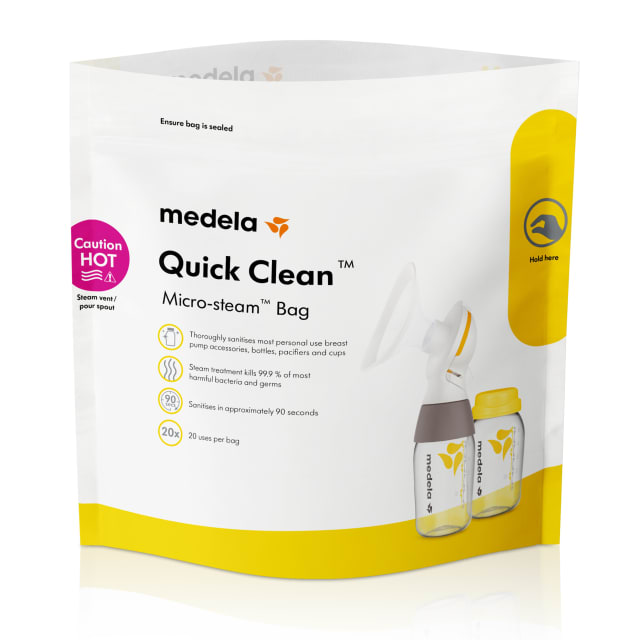Quick Clean™ Micro-Steam™ Bags - (Bulk Singles)