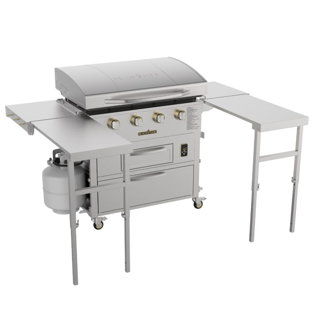 6006 - BS 36" Griddle/Fryer &amp; dual side tbls