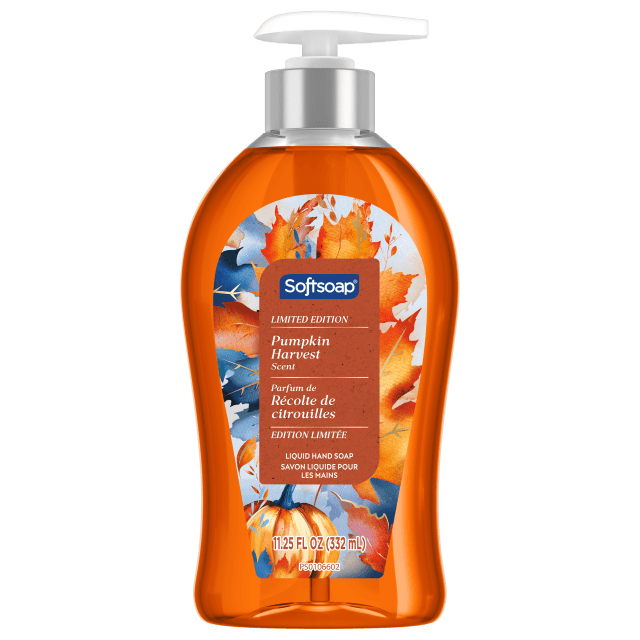 Softsoap Limited Edition Liquid Hand Soap, Pumpkin Harvest Scent, 11.25 fl oz