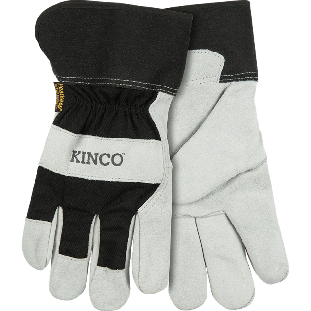 Lined Suede Cowhide Palm with Safety Cuff