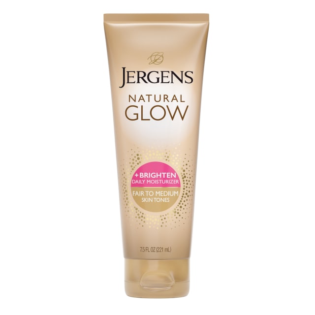 Jergens Natural Glow Self Tanner Body Lotion, Fair To Medium, 7.5 oz