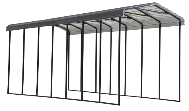 Galvanized Steel Rv Carport, 14X33X14