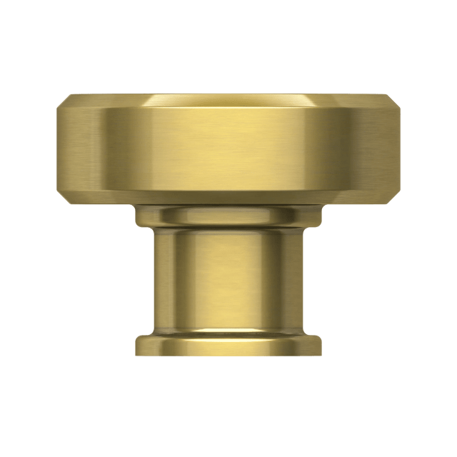 4411 Bevel Knob 1.5", In Heirloom Brass