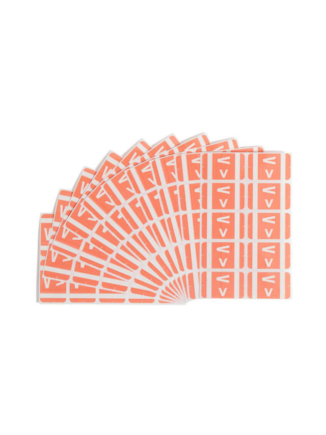 AlphaZ® ACCS Color Coded Alphabetic Labels - Sheets