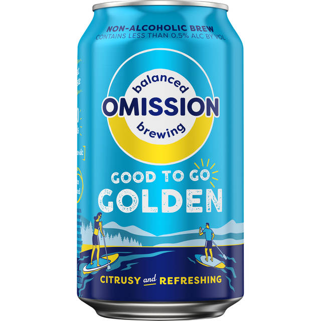 Omission Good to Go Golden Malt Beverage 12 fl oz Can