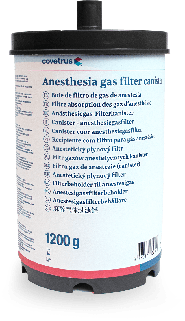 Covetrus Essentials Anaesthesia Gas Filter Canister