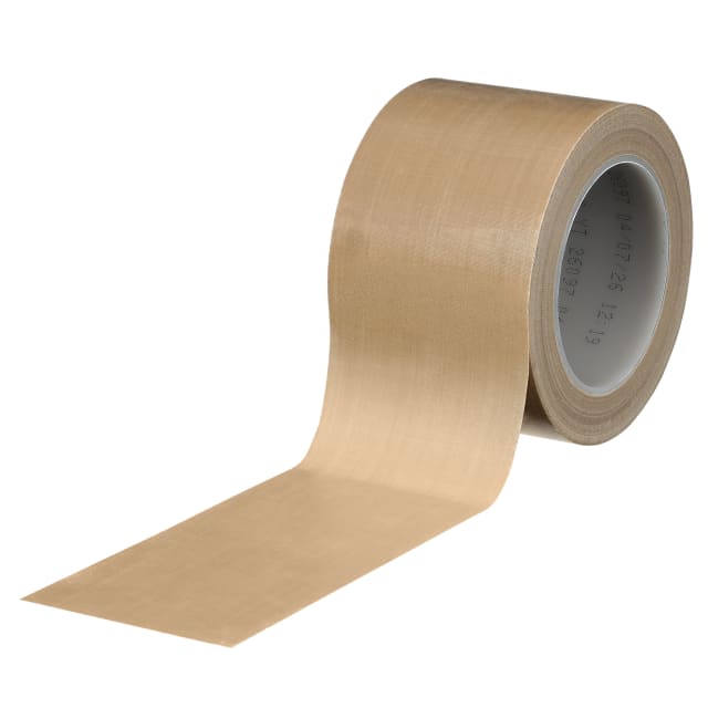 3M™ Silicone Glass Cloth Tape SG300, Light Brown, 76 mm x 33 m, 0.178 mm, 12 Roll/Case