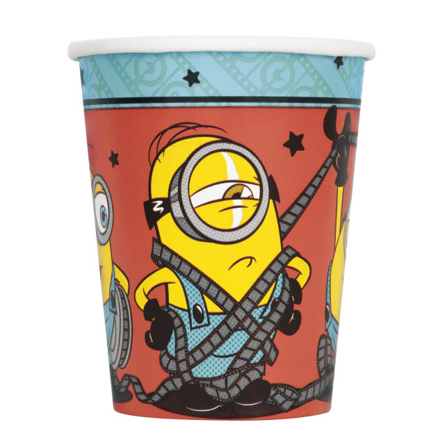 45989  Minions 3 9oz Paper Party Cups, 8ct