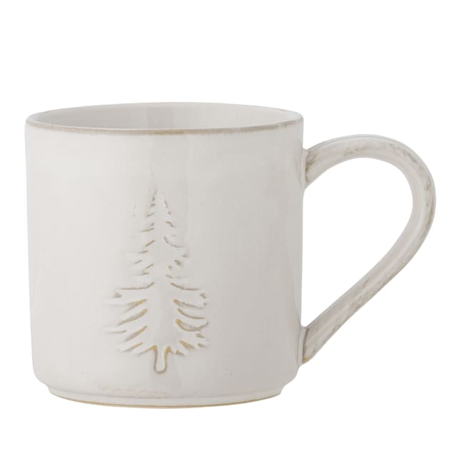 82061071 - Winter Cup, White, Stoneware STOCK: 206