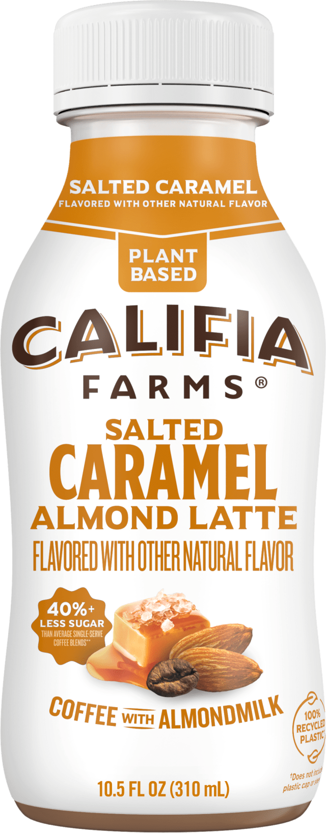 Salted Caramel Cold Brew Coffee with Almond Milk