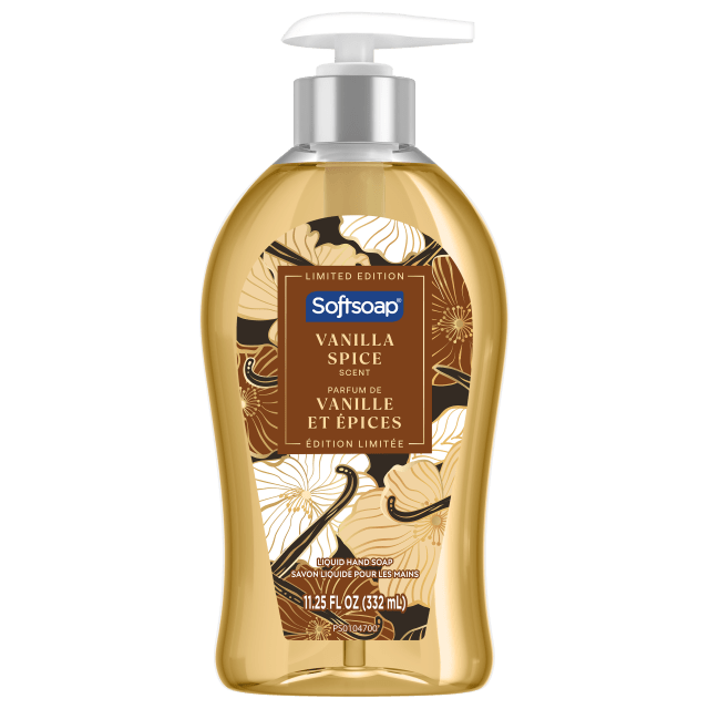 Softsoap Limited Edition Liquid Hand Soap, Vanilla Spice Scent, 11.25 fl oz