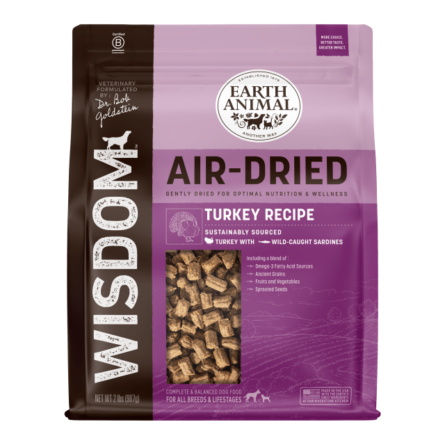Wisdom - Air-Dried - Dog Food - Turkey - 2 lb