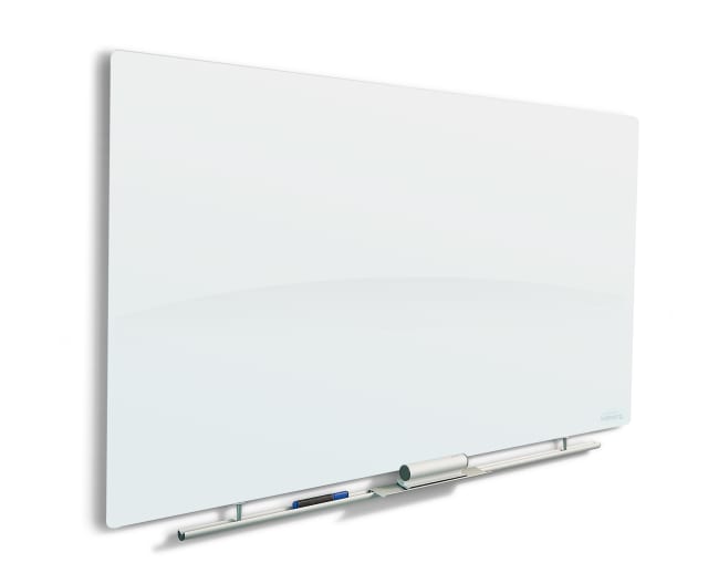 Clarity™ Magnetic Glass Dry Erase Board - 42"x74"