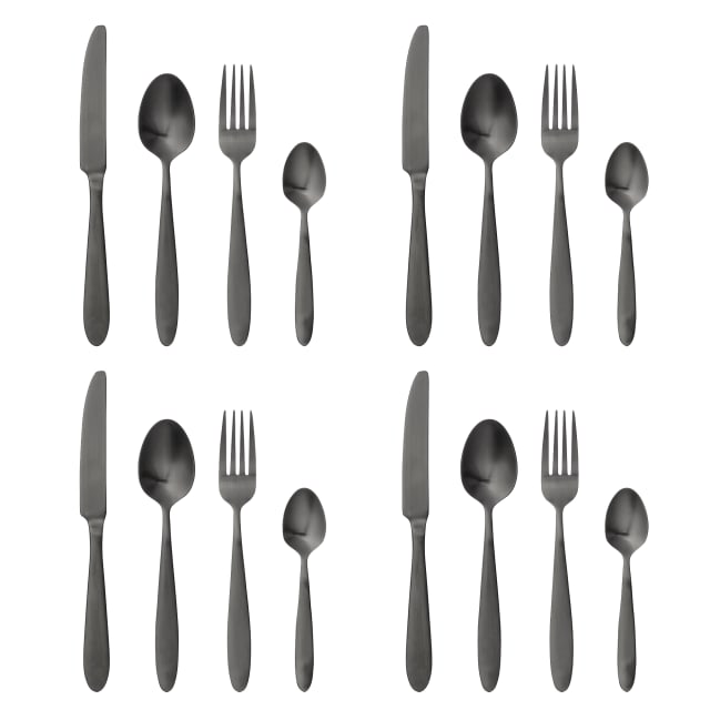 82072855 - Frea Cutlery, Black, Stainless Steel STOCK: 300