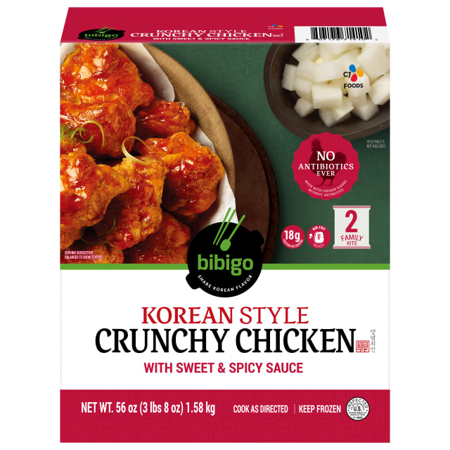 bibigo Korean Style Crunchy Chicken with Sweet & Spicy Sauce