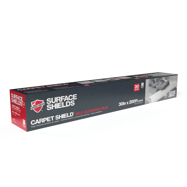 Carpet Shield® Protection Film, Reverse Wound, 30"x200'