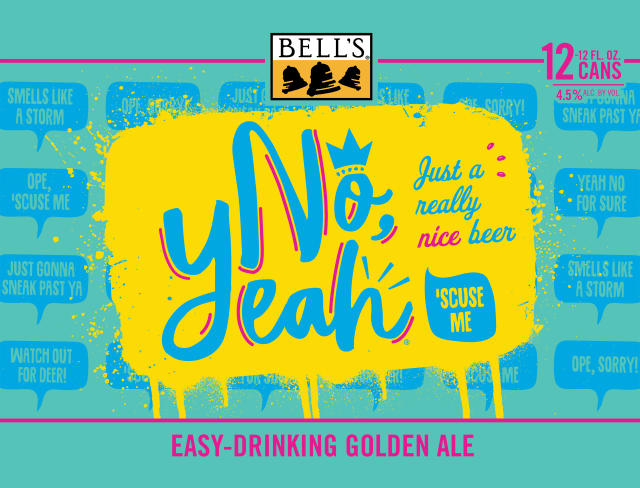 No, Yeah Easy Drinking Golden Ale Beer, 12 Pack, 12 fl oz Cans