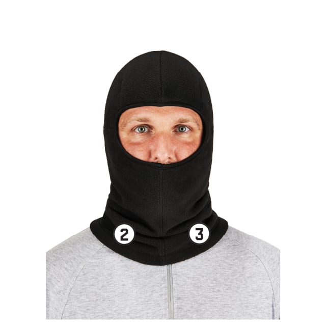 N-Ferno 6893Z Zippered Balaclava Face Mask (Bump Cap Not Included)