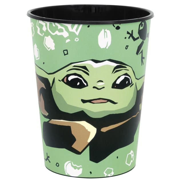 44949  Mandalorian The Child 16oz Plastic Stadium Cup