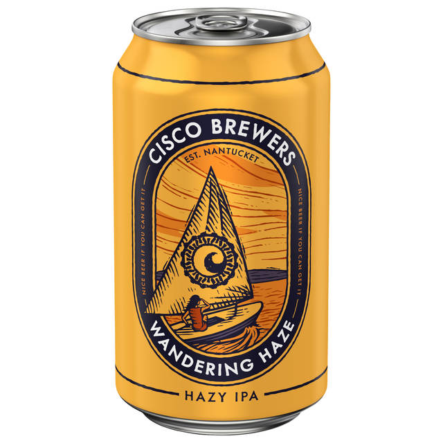 Cisco Brewers Wandering Haze Hazy IPA 12 oz Single CAN 6_8ABV - Plain Aluminum - Standard Gloss - Craft Direct
