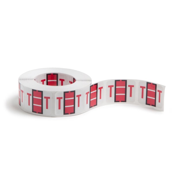 BCCR Bar Style Color-Coded Alphabetic Labels, A-Z Rolls