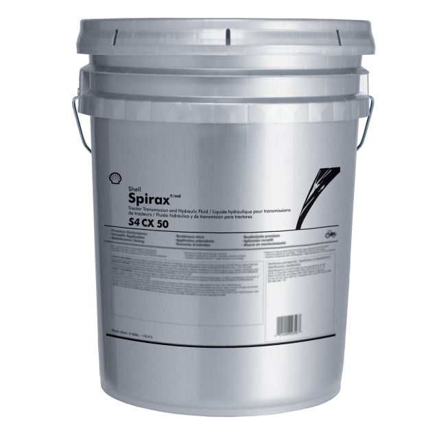 Shell Spirax S4 CX 50 High Performance Off-Highway Transmission and Final Drive Oil, 5 Gallon