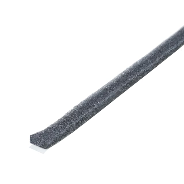 02071 - 1/4 in. x 1/2 in. x 17 ft. Gray Economy Foam Window Seal for Medium Gaps