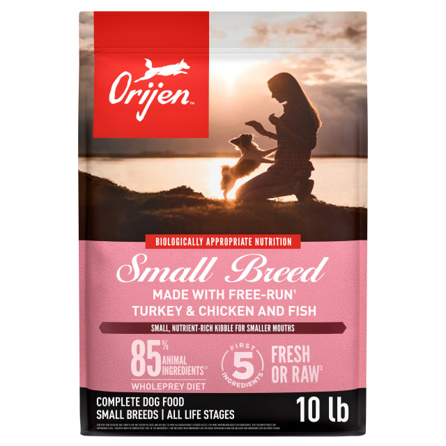 ORIJEN Grain Free High Protein Dry Dog Food Small Breed Recipe