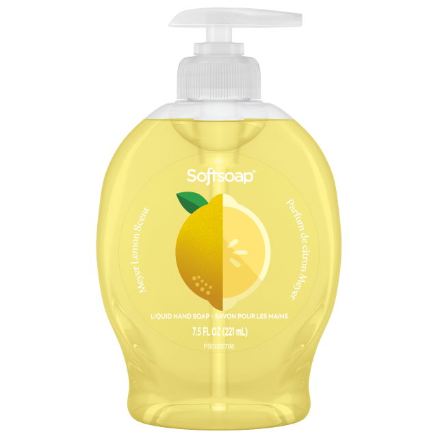 Softsoap Limited Edition Liquid Hand Soap, Meyer Lemon Scent, 221 mL Pump Bottle