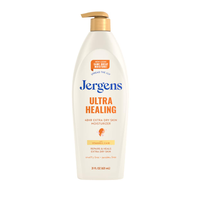 Jergens Ultra Healing Body Lotion, Moisturizer for Dry Skin, 21 fl oz